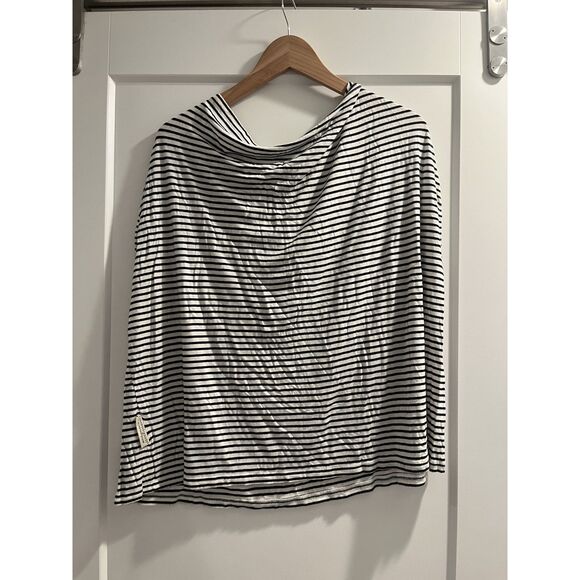 Black White Stripe Baby Multi-Use Stretchy Nursing Cover Car Seat Covers - Picture 1 of 3